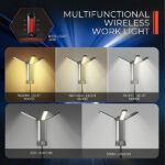 چراغ کار و کمپینگ شارژی 3 پر