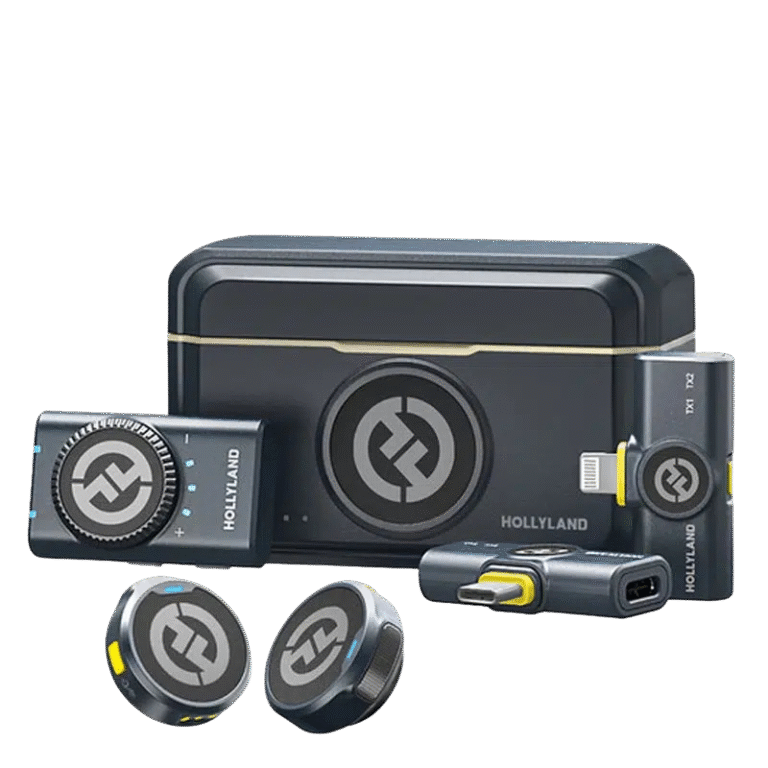 میکروفون یقهای هالی لند دونفره کمبو Hollyland LARK M2