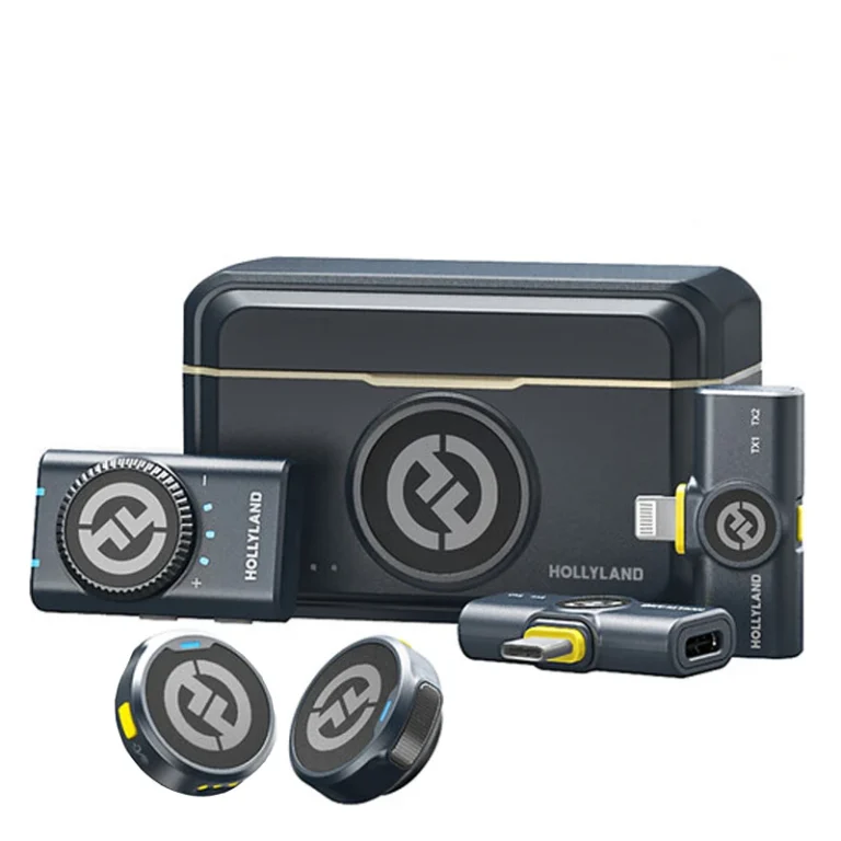 میکروفون یقهای هالی لند دونفره کمبو Hollyland LARK M2