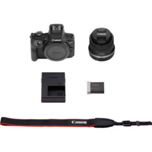 دوربین بدون آینه Canon EOS R100 همراه با لنز 18-45mm