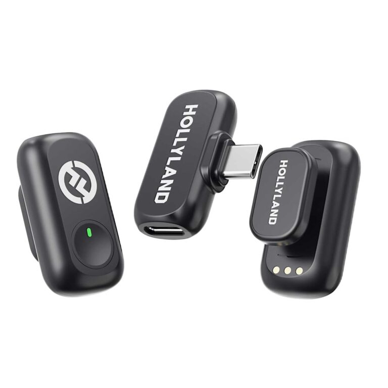 میکروفون یقهای بیسیم هالیلند مدل LARK A1 Mini Duo با کانکتور USB-C