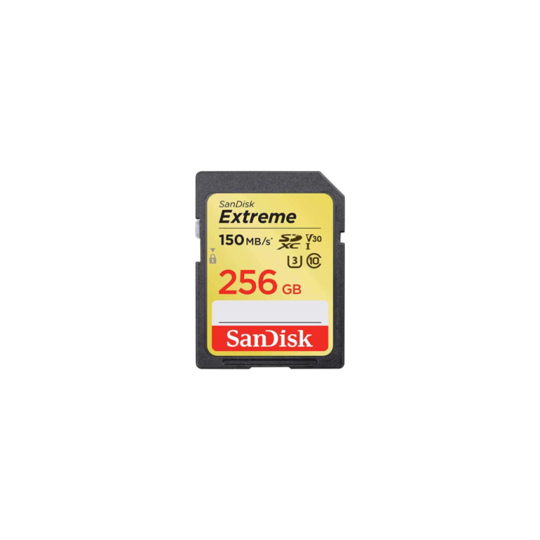 کارت حافظه سندیسک 256GB Extreme SDXC UHS-I U3